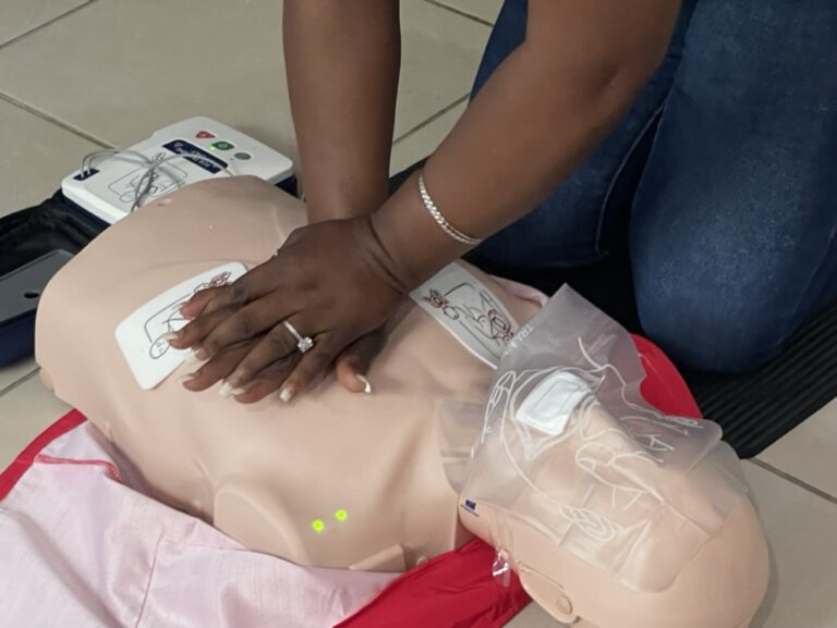 CPR TRAINING AT ARI CENTER